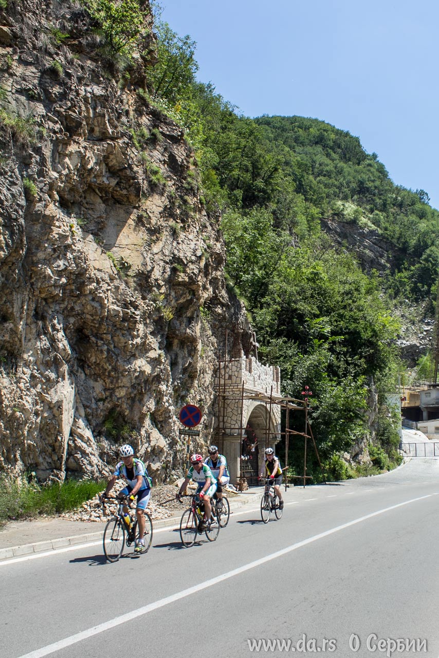 Здесь проходит международная велотрасса